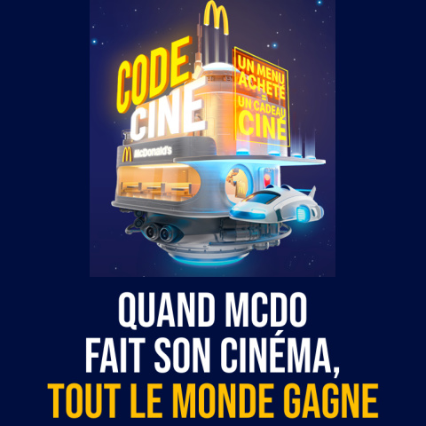 Mcdonalds jeu vignette Code Cin McDo 2023