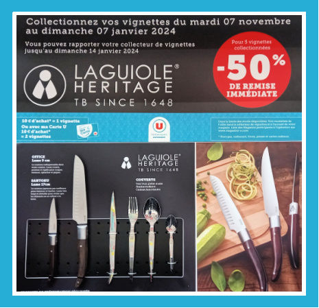 Opration Laguiole Heritage vignettes Magasins U