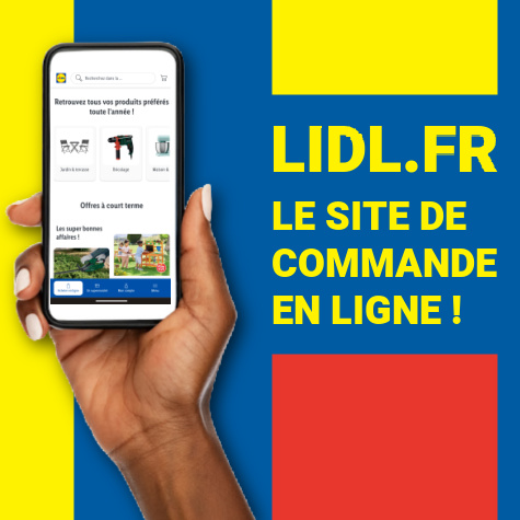 Courses en ligne sur Lidl Shop France