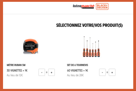 Rservation articles Black et Decker en ligne