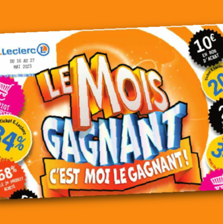 Grand jeu le mois gagnant Leclerc 2023 - www.jeu.lemoisgagnant2023.fr